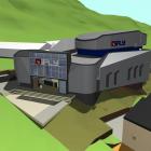 An image of the proposed  iFLY facility due to open in Queenstown  next year. IMAGE: SUPPLIED