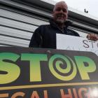 Anti-legal highs campaigner Calvin Hooper has thrown away his protest signs now  synthetic...