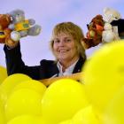 ANZ North Dunedin branch manager Judy Chiles holds some of her Daffodil Day bear collection in...