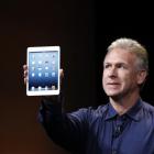 Apple senior vice president of worldwide marketing Philip Schiller introduces the new iPad mini....