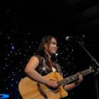 Arianne Baker, of Nelson, who sang her way to the intermediate New Zealand Gold  Guitar overall...