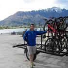 Around the Basin cycle rides owner Steve Norton checks bikes at the Frankton Marina last  week...
