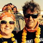 Arrowtown couple Lisa and Edward Guy set off yesterday on a 3000km, 11-day journey across...