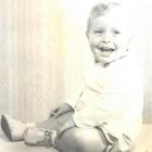 As a toddler in the 1970s.