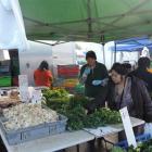 Asian vegetables at Otara market. Photos by Charmian Smith.