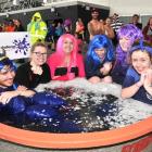 At the Heart Stopper Challenge at Forsyth Barr Stadium on Saturday are Team Rainbow members (from...