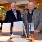 At the 'The White Clock' book launch at the University Book Shop last night are  (from left) poet...