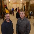Athenaeum owner Lawrie Forbes (left) and Farley's Arcade: The Wildest Place in Town producer...