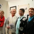 Attending  the show are (from left) Maree Hocking, of Oamaru, Central Stories board member Helena...