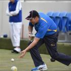 Australian Mark Casey in action at the North East Valley Invitation Singles yesterday. Photo by...