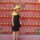 Author Jung Chang at Beijing's Forbidden City. Photo by Jon Halliday.