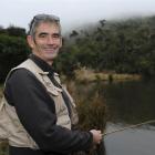Award-winning cancer researcher Prof Parry Guilford takes a break at Sullivans Dam, Dunedin....