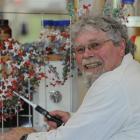 Award-winning University of Otago biochemist Prof Warren Tate reflects on a model depicting a...