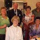 Back: Sandra Skinner, of Alexandra, Darrel Robinson, of Dunedin, Pauline Beattie, of the...