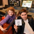 Balmacewen Intermediate pupils and Jars of Souls members Abe Baillie (12), left, and Nick Unahi ...