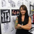 Big decision: Tattoo and Art Show organiser Macaela Manuel said people should think hard before...