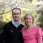 BikeNZ head sport scientist and cycling coach Craig Palmer with his fiance, and athlete, New...