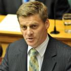 Bill English says the country is facing the largest deficit it has ever had.