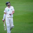 Black Caps skipper Daniel Vettori ponders the heavens after being dismissed for 99 by Pakistan's...