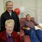 Dunedin men Bill Houston (seated, left), Bruce Callister (standing) and Gordon McDonald have...
