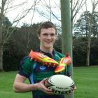 Blue Mountain College year 12 pupil Gavin Stark divides his time between rugby and athletics....