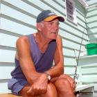 Bob Carson (74), of Dunedin, has enjoyed the sun and the fishing at Lake Mahinerangi for nearly...