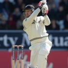 Brendon McCullum hits a six during the second test against England at Headingley last month. ...