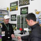 Brew-Worx and Tabacconist store owner Brendan Cameron selling Kronic in his Queenstown store on...
