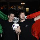 Brothers Rion (23) and Zane Gianone (20), managing directors of Etrusco at the Savoy Pizzeria and...