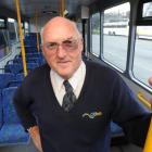 Bus driver Ken McGregor, who has retired from full-time work after 38 years at the Passenger...