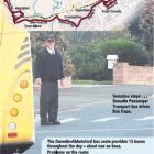 Dunedin Passenger Transport bus driver Bop Cope. Graphic by Hayden Smith.