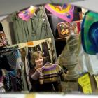 Butterflies Hospice Shop supervisor Robyn Elliman among some of the donated goods her team...