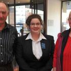 Gordon McLay (left), Esther McLay and Coralie McLay at Class Act 2015, DPAG on Thursday evening.