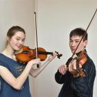 Caitlyn Tisdall and Leon Hook prepare to head to Waikato University where they will rehearse and...