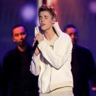 Canadian singer Justin Bieber performs during the 63rd Bambi media awards ceremony in Germany...