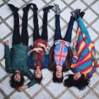 Cape-wearing Auckland psych-poppers Sherpa play in Dunedin next week. Photo supplied.