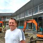 Carisbrook School principal Ben Sincock is pleased with the rapid transformation of the former...