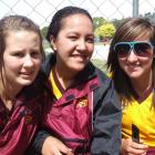 Casey Donald (14), of Gore, Shanice Dunn (14) and Kendra Todd (14), both of Invercargill.