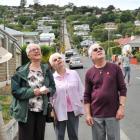 Celebrity Solstice passengers (from left) William  and Marguerite Moody, Lucille and Jackie...