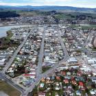 Central Balclutha, looking north towards the Clutha River. Photo by Stephen Jaquiery.