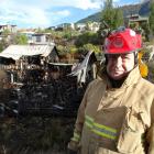 Central North Otago fire risk management officer Stuart Ide attributes the fire to hot ashes left...