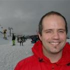 Cesar Piotto,  NZSki.com's general manager for snow sports, at Coronet Peak. Photos by Shane...