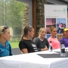 Challenge Wanaka's professional triathletes Kate Bevilaqua (Australia), Joanna Lawn, Candice...
