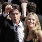 Charlie Sheen and Brooke Mueller arrive at the 59th Primetime Emmy Awards in Los Angeles in May...