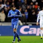 Chelsea's Eden Hazard is sent off for kicking a ball boy during their English League Cup semi...