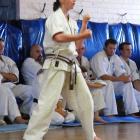 Cheyanne Martin (14), of Timaru, works towards her black belt in Seido karate at the Timaru...