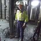 Chief Fire Officer Kevin Sutton says this arson on a home in Christchurch St, Kaitangata, has...