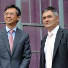 China's new ambassador to New Zealand, Wang Lutong, and Dunedin Mayor Dave Cull are planning...