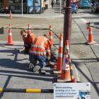 Chorus contractors continue to deploy fibre optic cable for the the national fibre ultrafast...