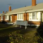 City council flats in Kirkaldy St, South Dunedin. Photo by Peter McIntosh.